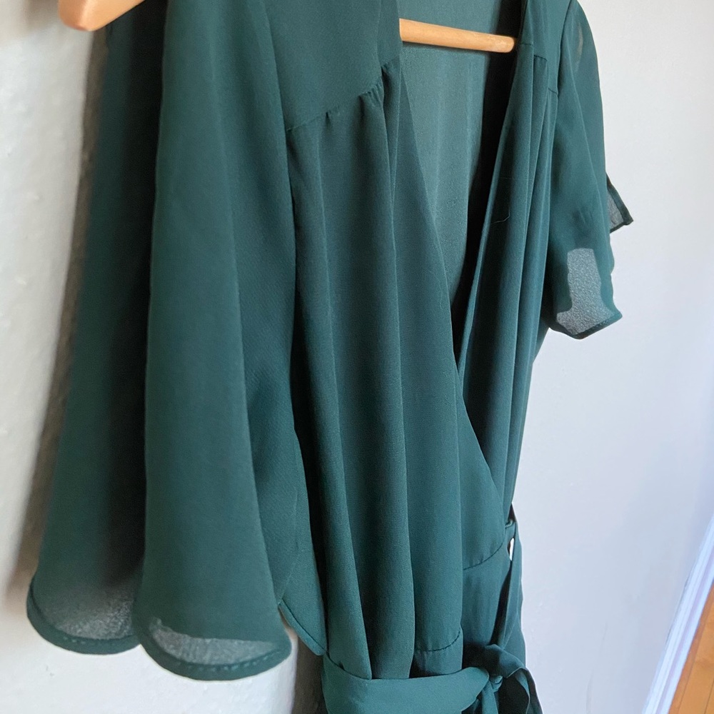 Lulu’s Midi Wrap Dress